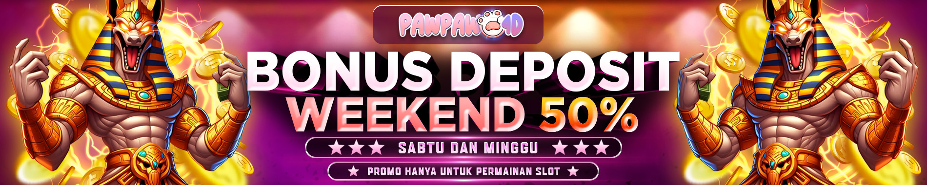 bonus deposit 50%